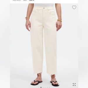 Madewell The Perfect Vintage Wide-Leg Crop Jean